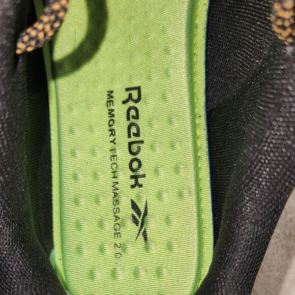 Reebok Nano Adventure X1 Gray Orange Athletic Work Shoes Men 9 Wide Composite - Picture 9 of 13